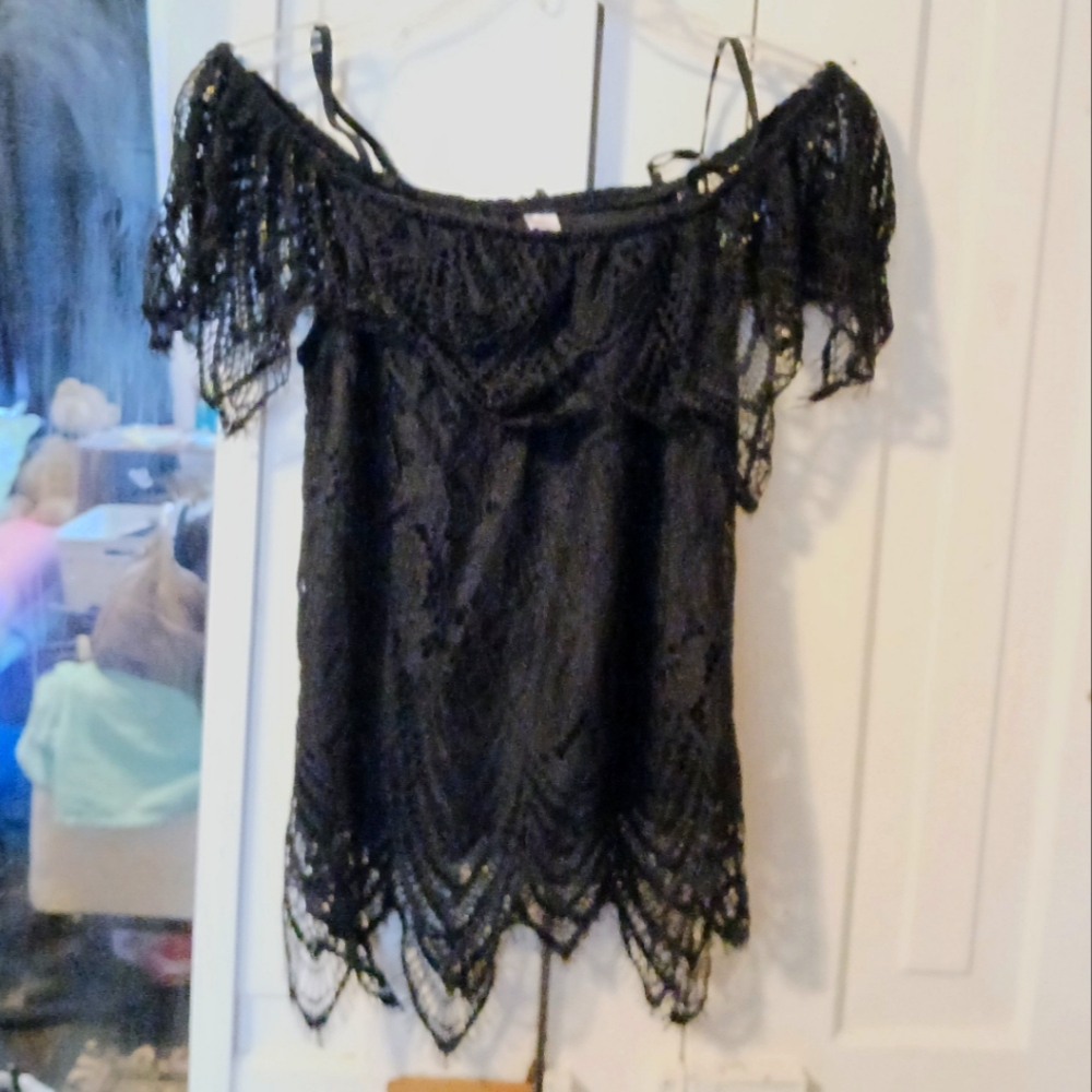 Black dress shirt
